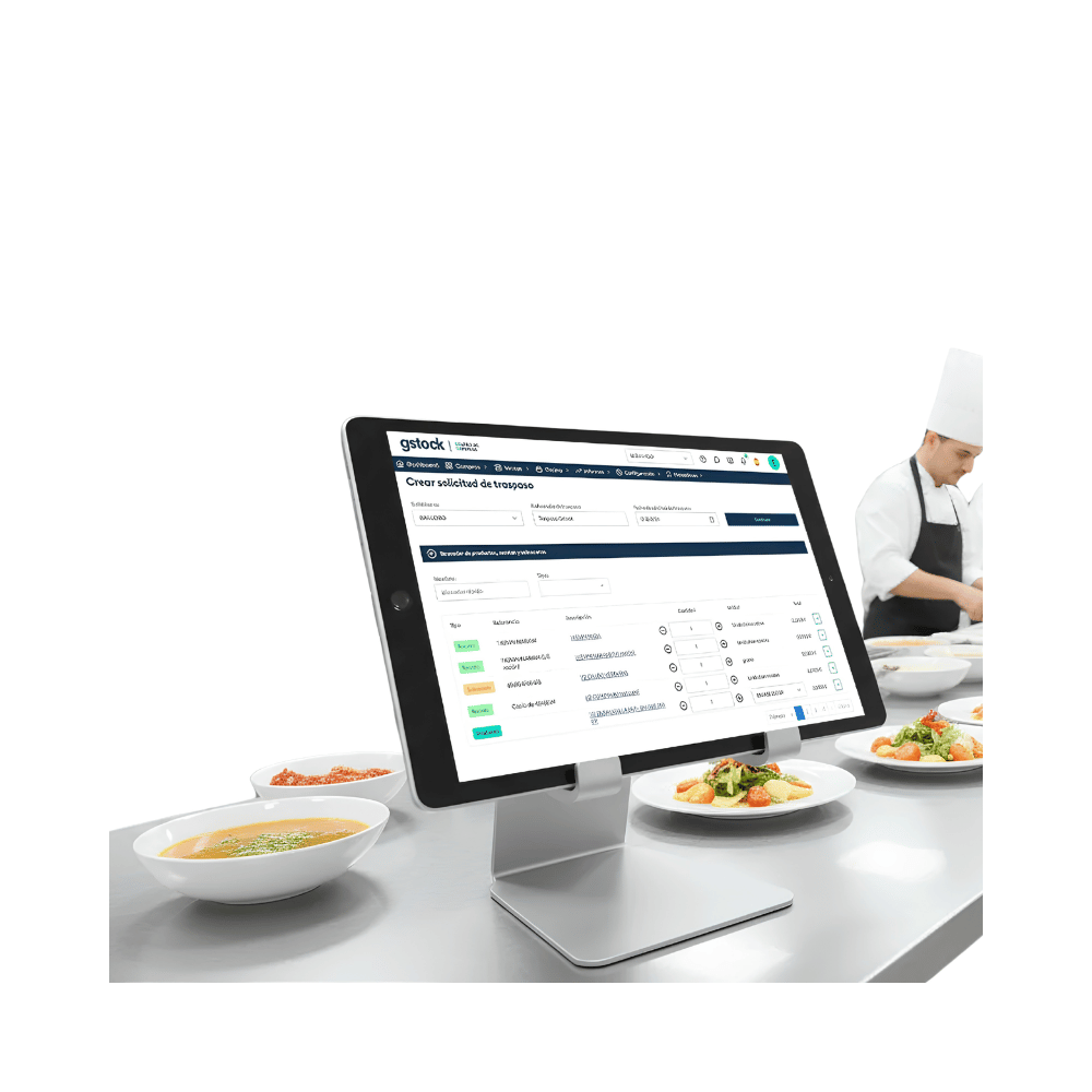 Gstock - Gestión de materia prima